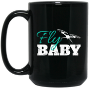 Fly Baby Drone Pilot gift Christmas Coffee Mug, Tea Mug