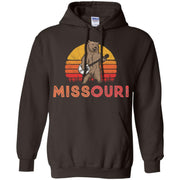 Missouri Bluegrass Banjo Bear Funny Retro Men T-shirt
