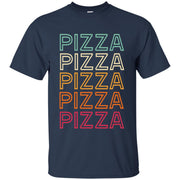 Retro Pizza Men T-shirt