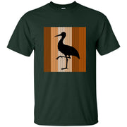 Vinatge Stork Animal Men T-shirt