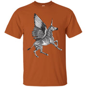 Zebra pegacorn Men T-shirt