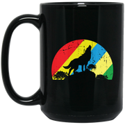 The Wolf, Retro Coffee Mug, Tea Mug