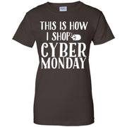 This Is How I Shop Cyber Monday Online Shopper Women T-Shirt