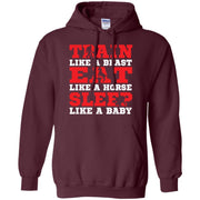 Train Like A Beast Eat Like A Horse Men T-shirt