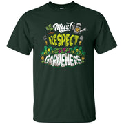 Respect Gardening Men T-shirt