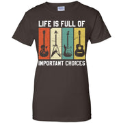 Choices – Guitar Guitarist Vintage Women T-Shirt
