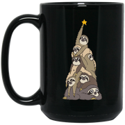 Christmas Tree Sloths Coffee Mug, Tea Mug