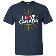 I Love Canada Sun Men T-shirt