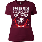 Running Silent T Shirt, Running Deep T Shirt Women T-Shirt