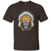 Gorilla wearing Aztec Headdress Men T-shirt