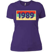 1989 Retro Colors Vintage Women T-Shirt