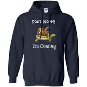 Cute Sloth Turtle Don’t Worry IM Coming Men T-shirt