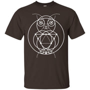 The Owl Sacred Geometry Men T-shirt