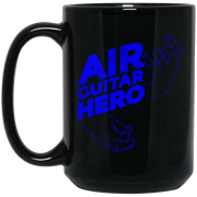 AIR GUITAR HERO Rock Star Guitarist Musician Music Coffee Mug, Tea Mug