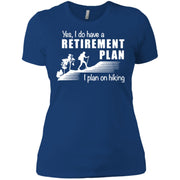 Retirement Plan Hiking Women T-Shirt