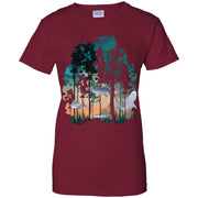 Rain Forest Shark Women T-Shirt