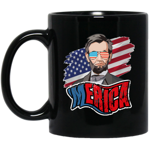 Abraham Lincoln Patriotic Coffee Mug, Tea Mug