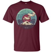 Mountain Fuji, Vintage Design Men T-shirt