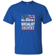 America Will Never Be A Socialist Country Men T-shirt