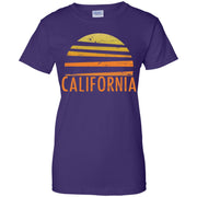 California Vintage Retro Women T-Shirt