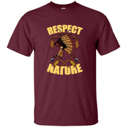 Respect Nature American Native Men T-shirt