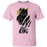 Black Panther Breast King Men T-shirt