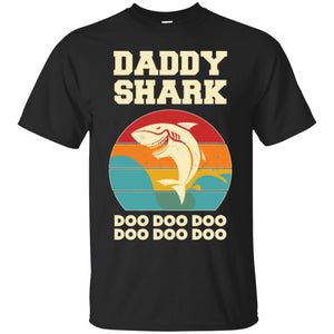Daddy Shark Doo Doo Doo Vintage Men T-shirt