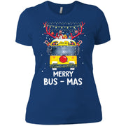 Merry Bus – Mas T shirt Gift Christmas Women T-Shirt
