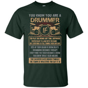 Drummer Play Air Drums Any Time, Anywhere Men T-shirt