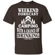 Camping With A Chance Of Drinking Men T-shirt