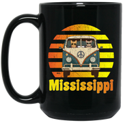 Mississippi Road Trip Shirt Vintage Retro Hippie Coffee Mug, Tea Mug