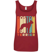 Funny Boston – Boston Terrier Vintage Style Women T-Shirt