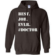 WHITE BEST JOB EVER #DOCTOR Men T-shirt