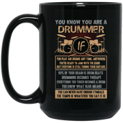 Drummer Play Air Drums Any Time, Anywhere Coffee Mug, Tea Mug