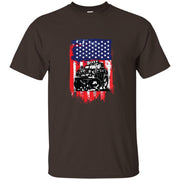 Jeep American Flag Men T-shirt