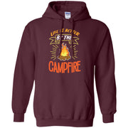 Camping Fire, Camp Fire Outdoor Men T-shirt