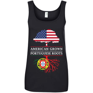 American Grown with Portuguese Roots Portugal Women T-Shirt