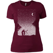 Astronomer Starry Sky Women T-Shirt