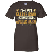 Electrician Not A Magician Profession Women T-Shirt