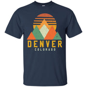 Denver Colorado, Retro Denver Men T-shirt