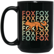 Fox Vintage Retro, Present Animal Coffee Mug, Tea Mug