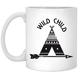 Wild Child, Tent Coffee Mug, Tea Mug