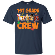Thanksgiving 1st First Grade Shirt Funny Turkey Men T-shirt