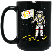 Bitcoin Astronaut To The Moon BTC Blockchain Coffee Mug, Tea Mug