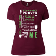 Gardener Prayer Shirt Women T-Shirt