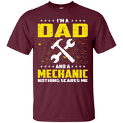 Mechanic Dad Funny T Shirt For Fathers Day Men T-shirt
