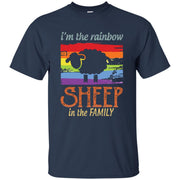 Rainbow Sheep in the Family LGBT Men T-shirt