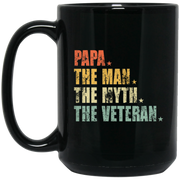 PAPA, The Man The Myth The Veteran Coffee Mug, Tea Mug