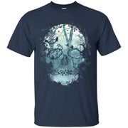 Dark Forest Skull Men T-shirt