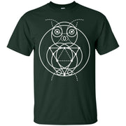 The Owl Sacred Geometry Men T-shirt